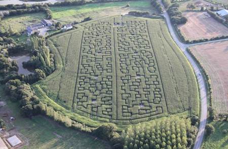 Labyrinthe Géant de Maïs